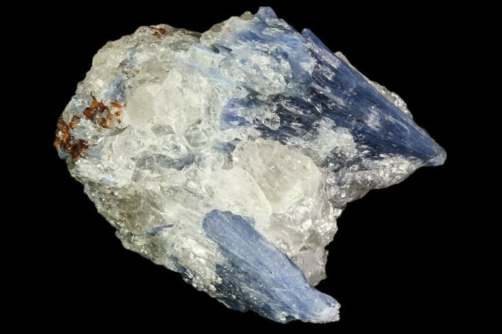 Vibrant Blue Kyanite In Quartz - Brazil #80401